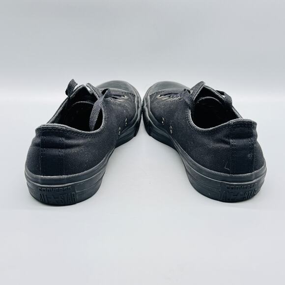 Converse Shoes Mens 8.5 Black Chuck Taylor All Star II Low Top Lace Up Sneakers - Picture 7 of 11